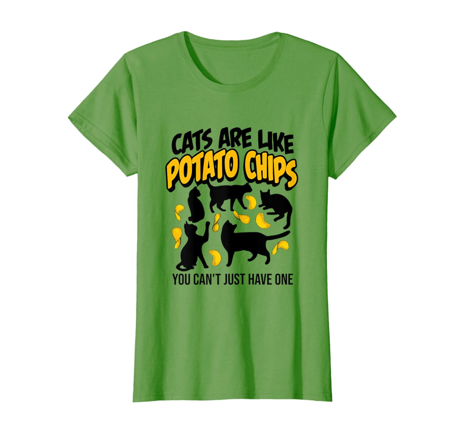Cats Are Like Potato Chips Shirt Funny Cute Cat TShirt